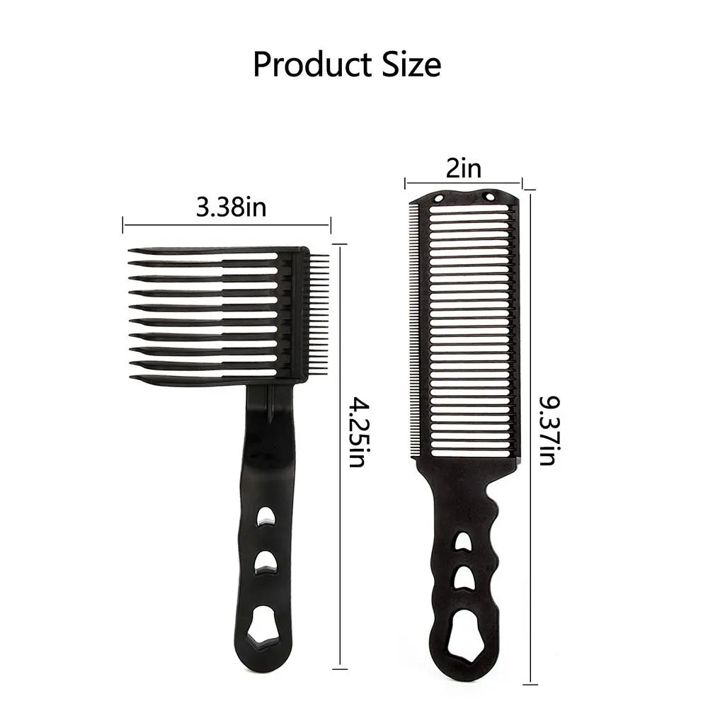 Styling Tool Fade Combs Design Plastic Curved Comb